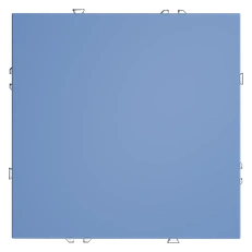 Изображение Выключатель встраиваемый VOLTUM S70 одноклавишный 10А (деним)