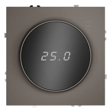 Изображение Терморегулятор электронный VOLTUM S70 с индикацией и датчиком для теплого пола (капучино)