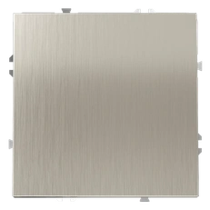 Изображение Выключатель встраиваемый VOLTUM S70 Metal одноклавишный 10А (никель)
